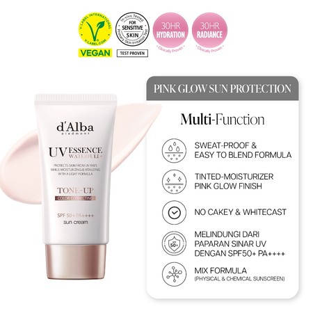 Bmonument  d'Alba UV Essence Waterfull Tone Up Sun Cream SPF 50+ PA++++