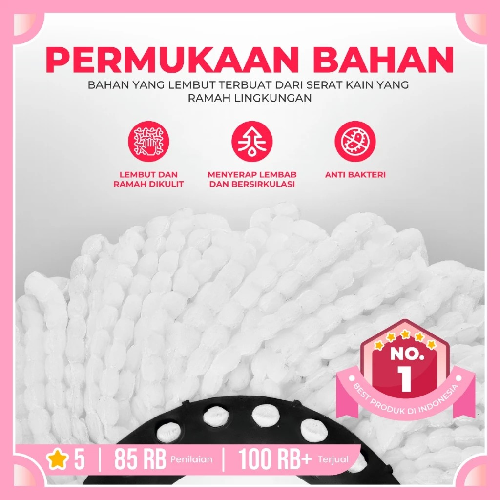  Super Mop Putar Otomatis 360°  TB01