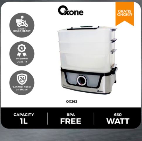 Octa Utama Oxone Multi Food Steamer  OX262N 