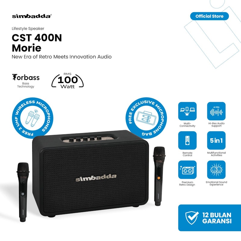 Simbadda Morie Retro Modern Speaker 5