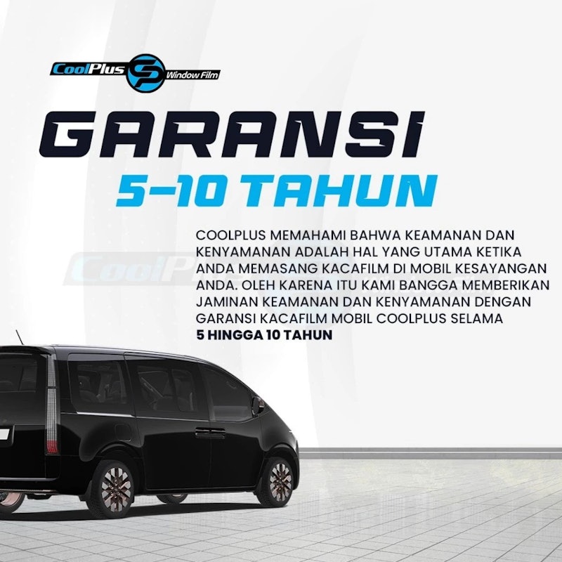 CoolPlus Kaca Film Depan Black Series 3