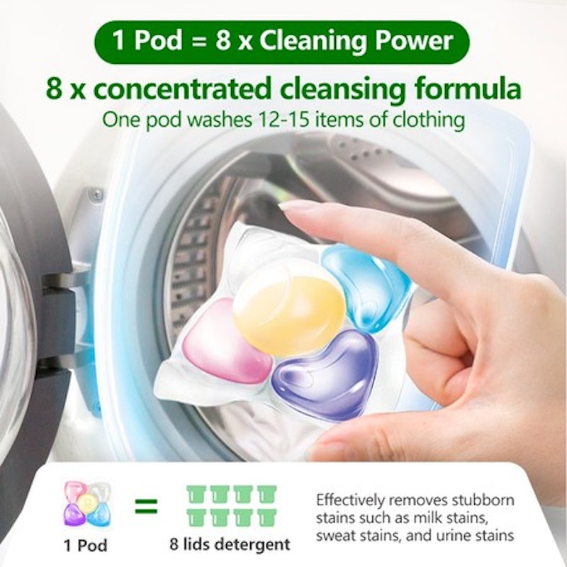 Einmilk Compound Camelia Oil Baby Laundry 5-in-1 Capsules 4