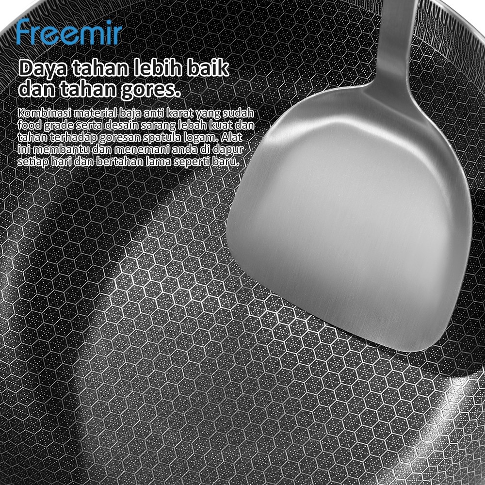 Freemir Honey Comb 3D Wajan Stainless  2