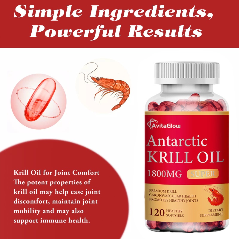  AvitaGlow Antarctic Krill Oil