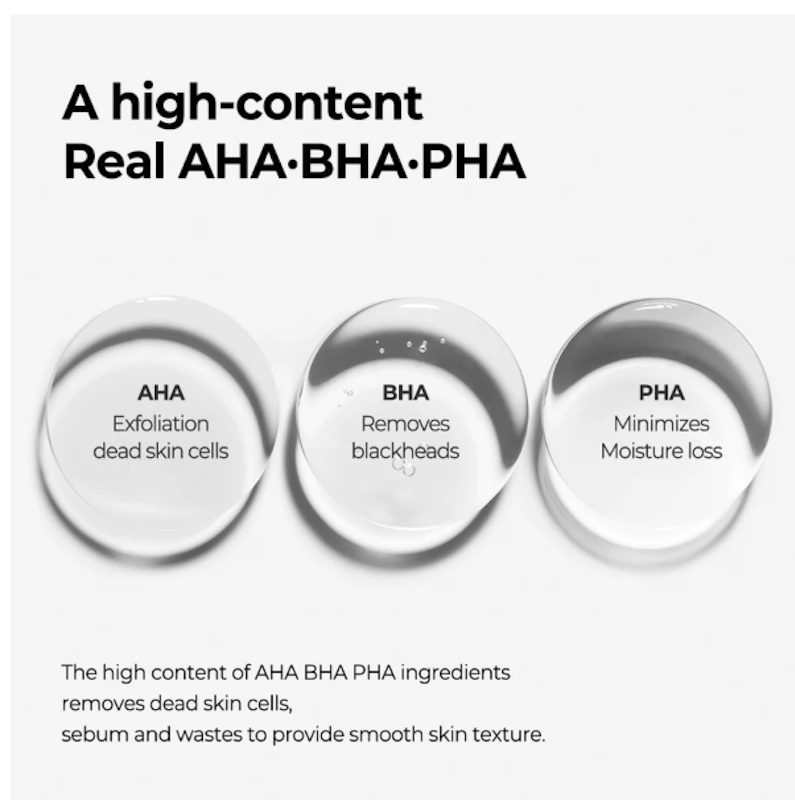 Real AHA BHA PHA Calming Care Mask 4