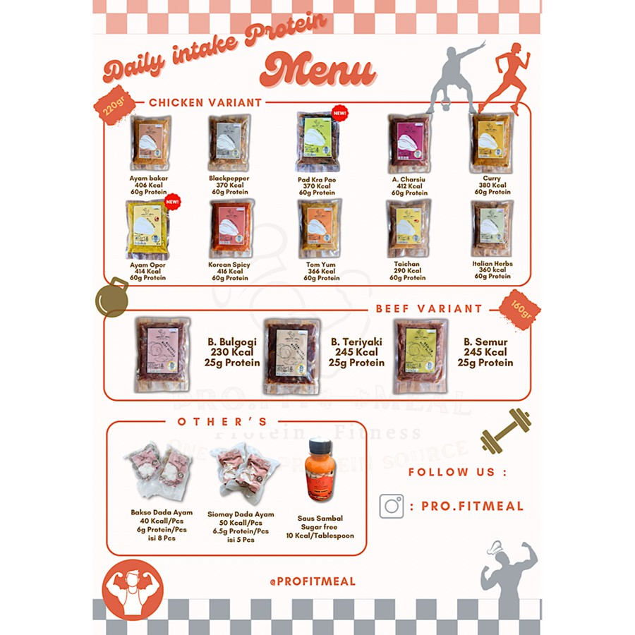 ProfitMeal ProfitMeal Dada Ayam Marinasi