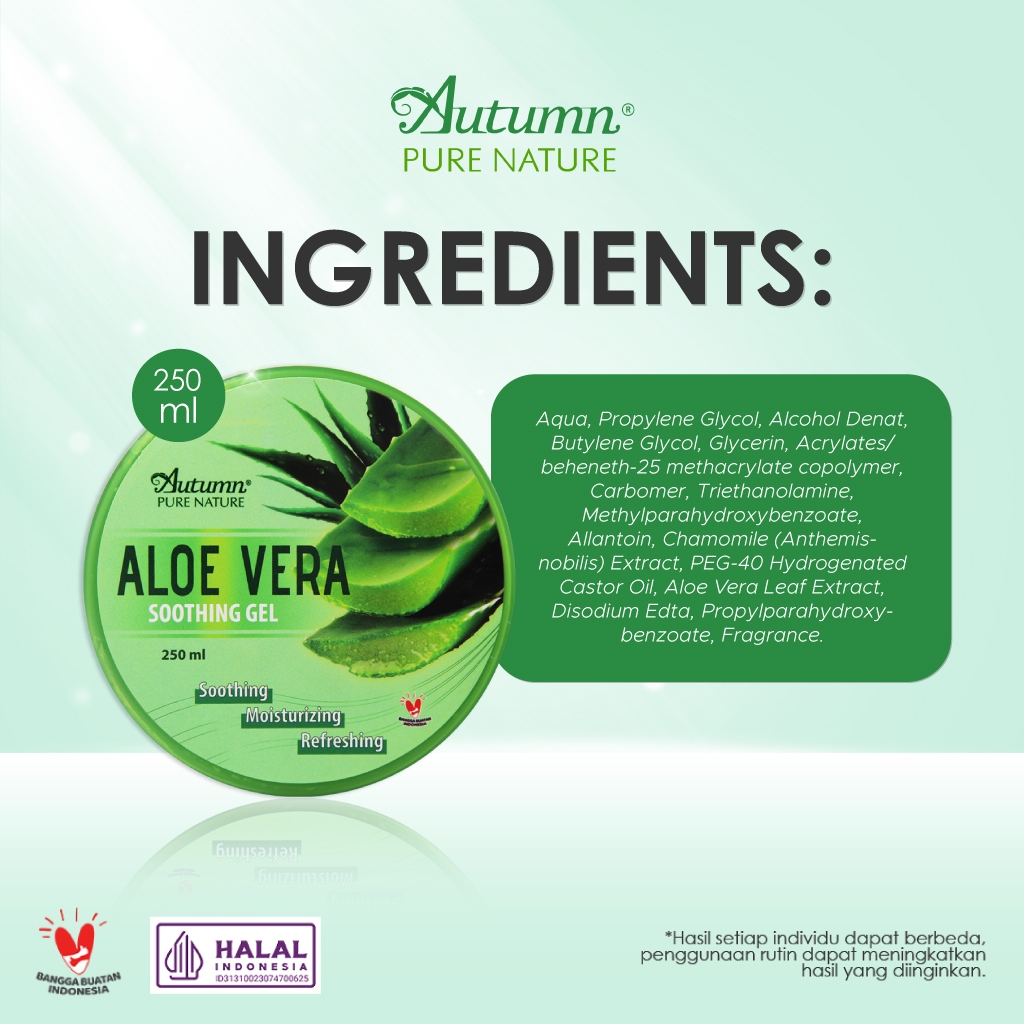 Javinci Berkat Kreatif Sentosa Autumn Aloe Vera Soothing Gel