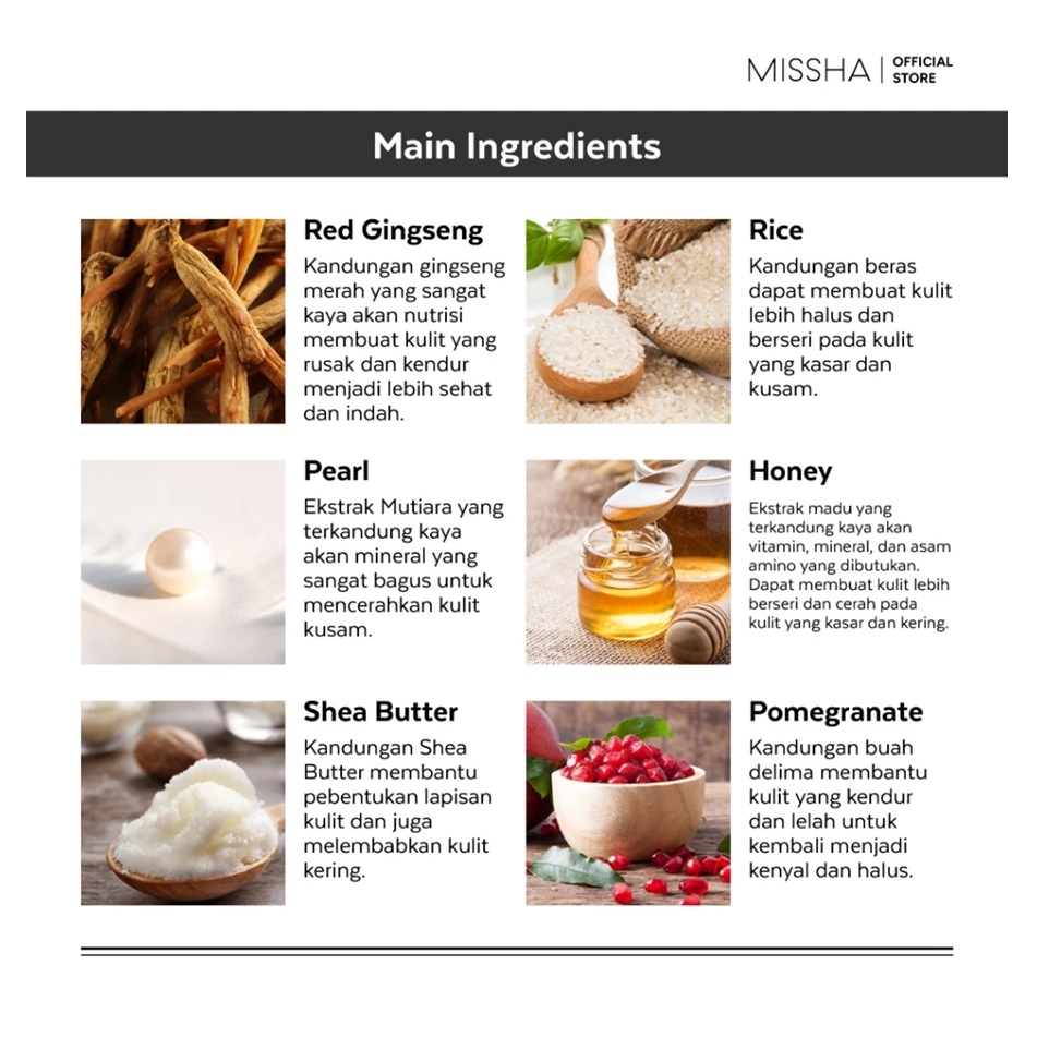 ABLE C&C MISSHA Airy Fit Sheet Mask Red Ginseng