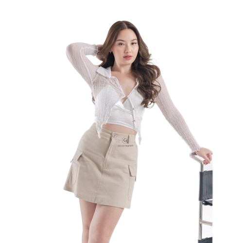 Mizel Cargo Skirt