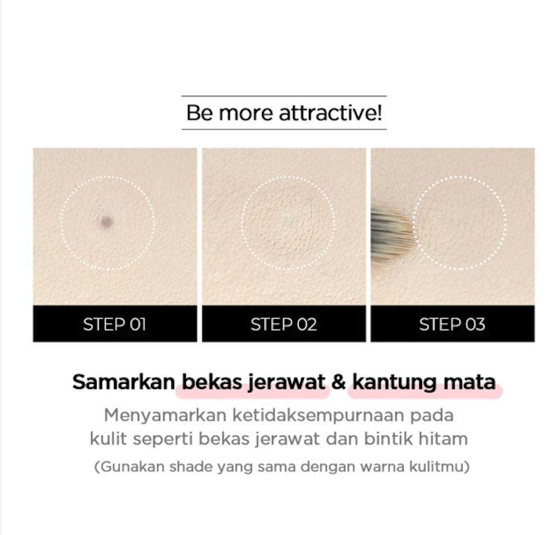 MustaeV Spot Eraser Concealer Pencil Pure Beige 4