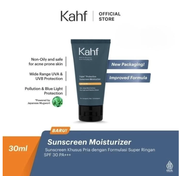 Paragon Technology and Innovation Kahf Triple+ Protection Sunscreen Moisturizer SPF 30 PA+++ 