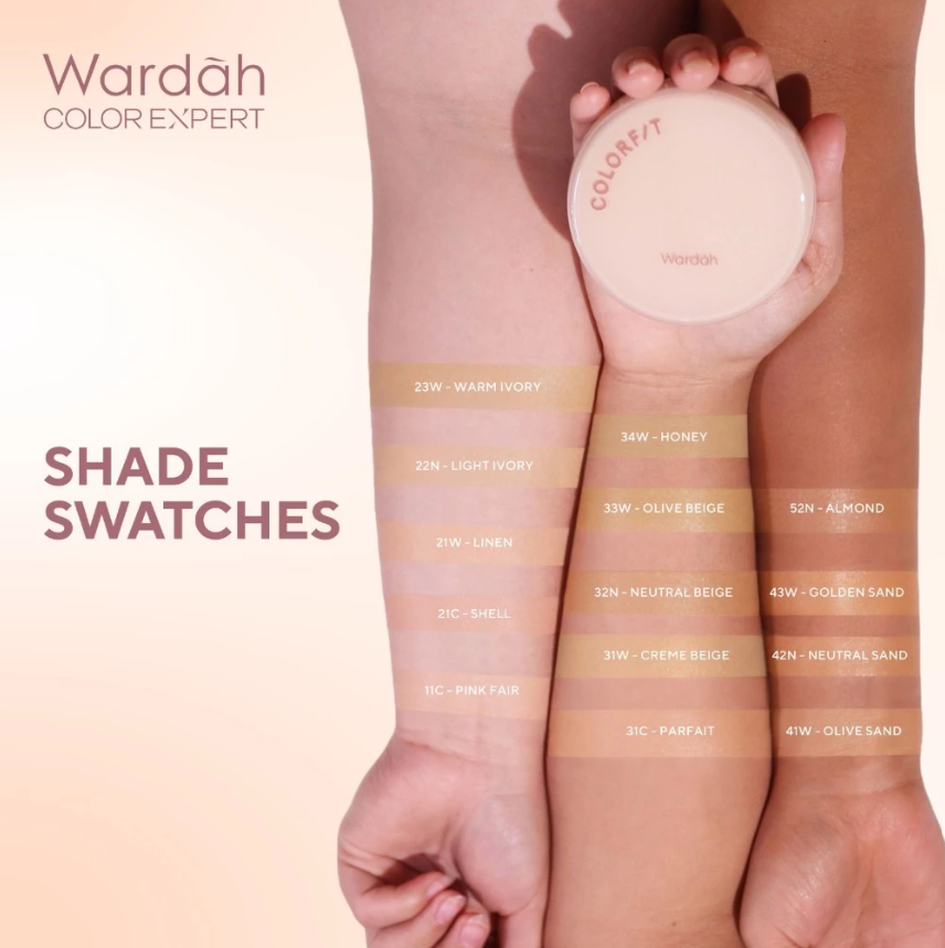 Wardah Colorfit Perfect Glow Cushion