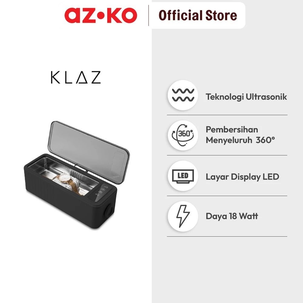 AZKO Klaz Disinfeksi Pembersih Ultrasonik 460 ml