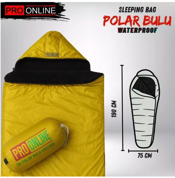  Pro Online Sleeping Bag Polar Bulu Dalam Gelap