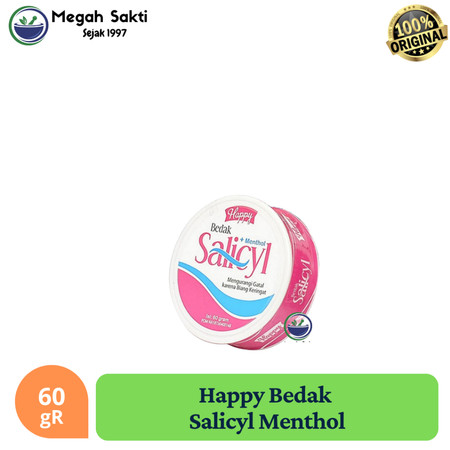  Happy Bedak Salicyl Menthol