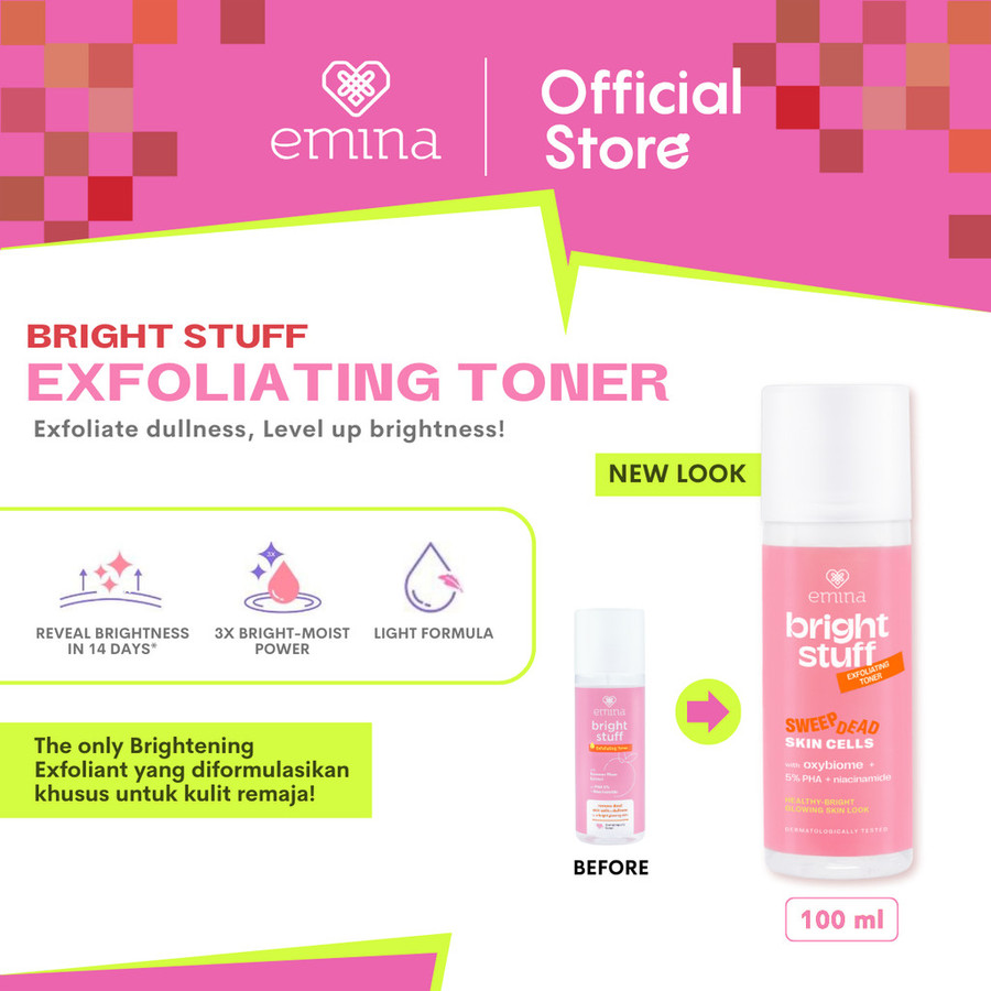 Paragon Technology and Innovation Emina Bright Stuff Exfoliating Toner