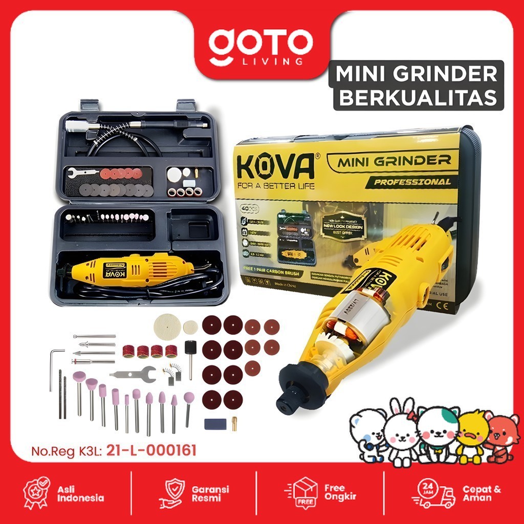 Pilar Niaga Makmur Goto Living Kova Mini Grinder Professional X-40