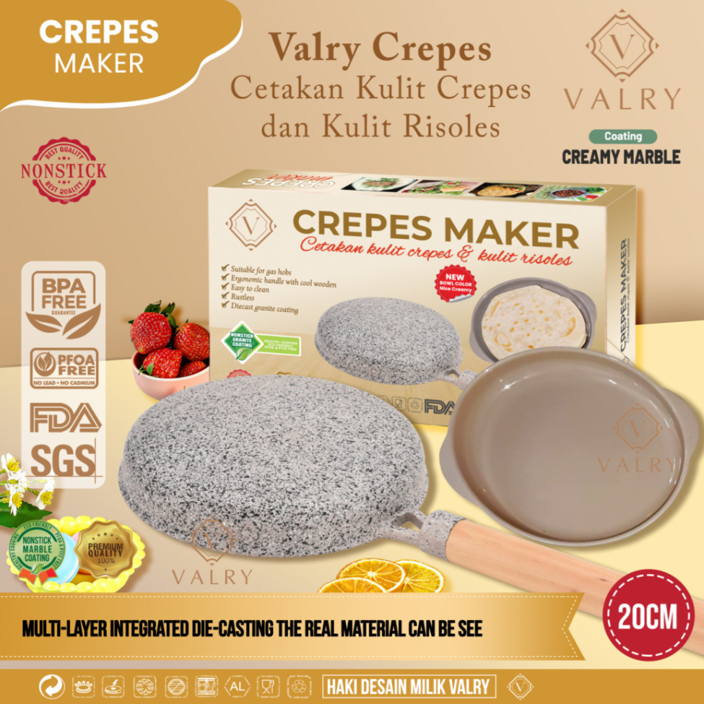  VALRY Crepes Maker