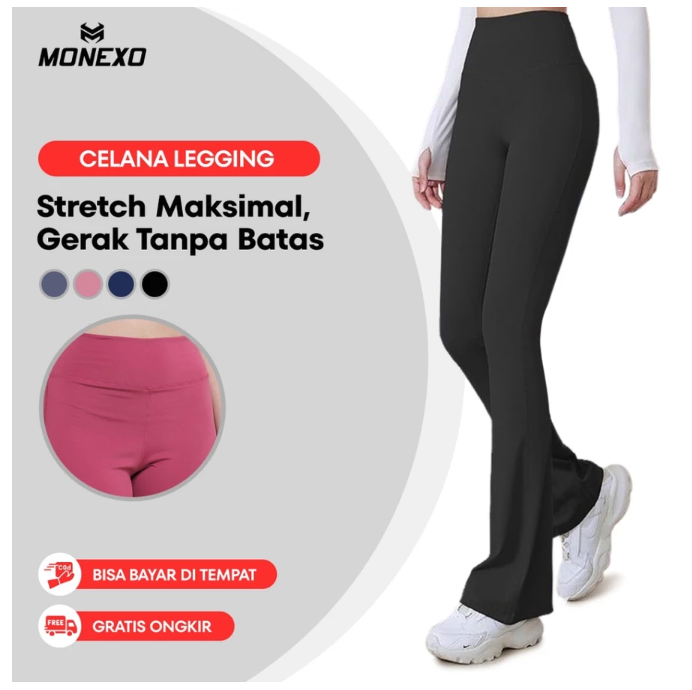 Monexo Celana Legging Sport Cutbray 2