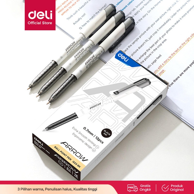 Deli Ballpoint Pen 0.7 mm 2