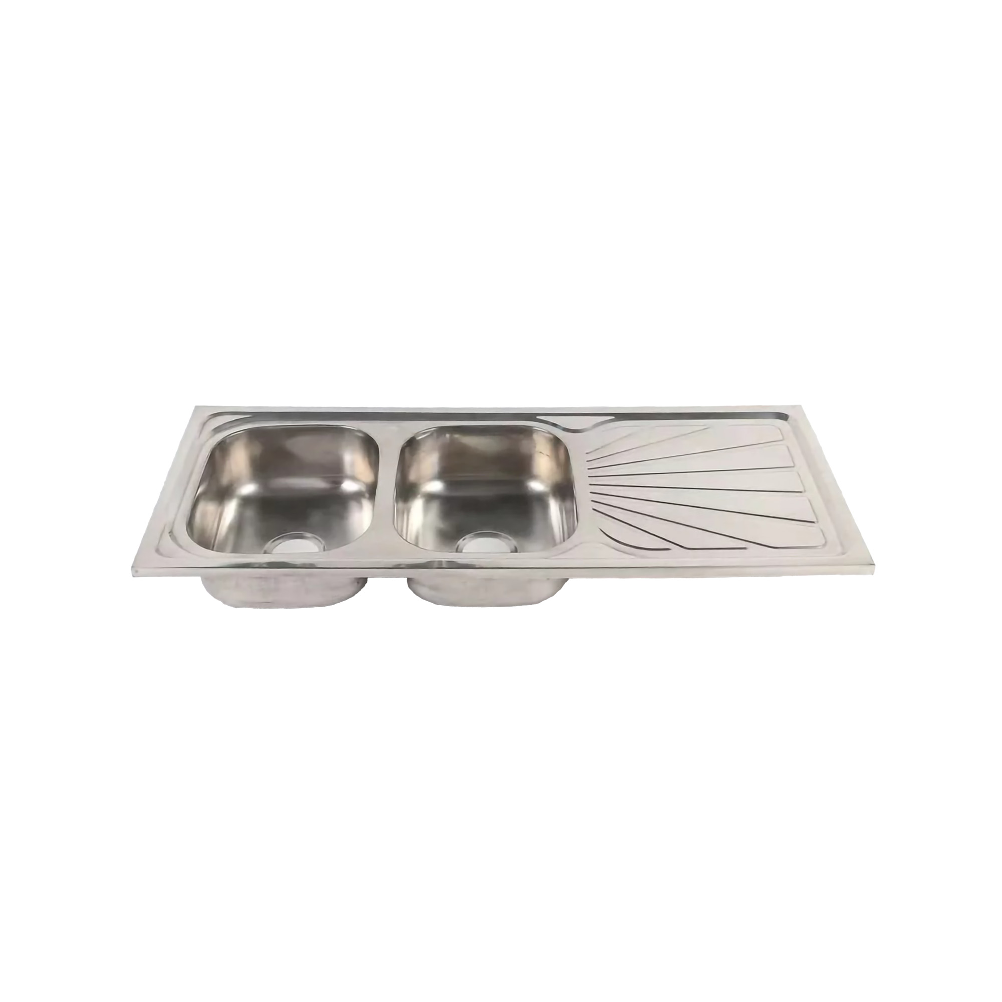 TQTQ Kitchen Sink Set A Dua Lubang 120 x 50 cm
