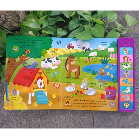 GinukGinukBooks Hewan Pertamaku Super Sound Book