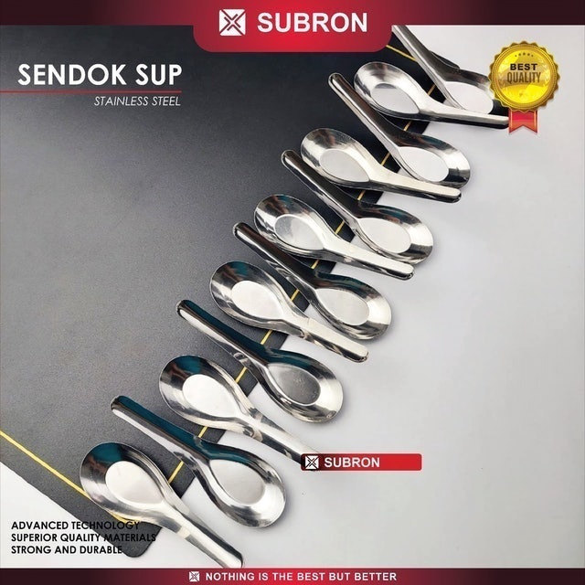 Subron  12 Pcs Sendok Bebek