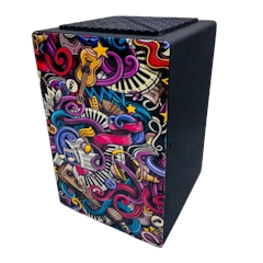 Cajon Duduk Premium Bermotif