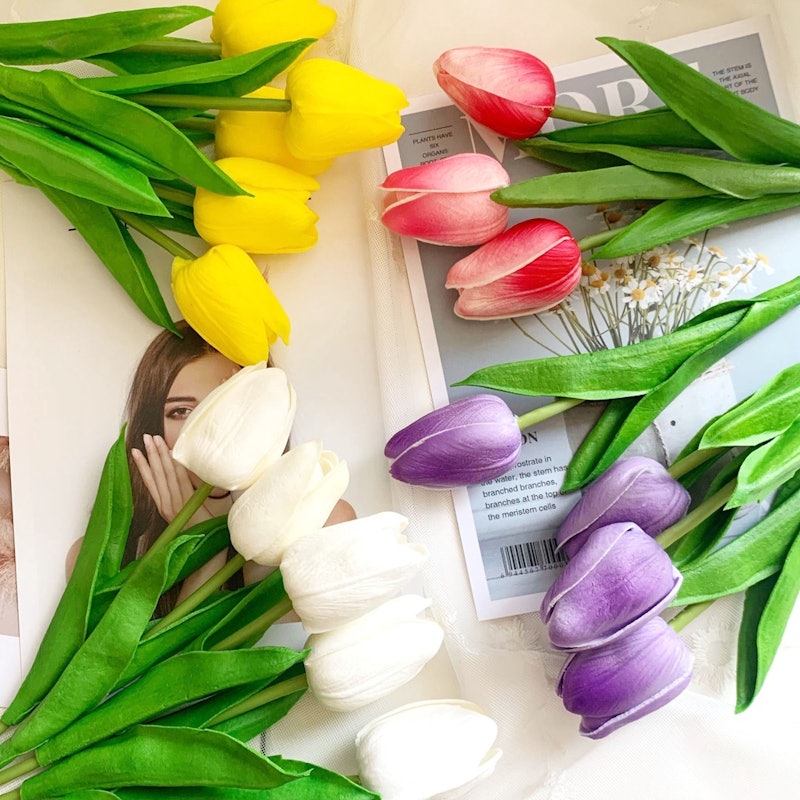Bunga Tulip Plastik 3