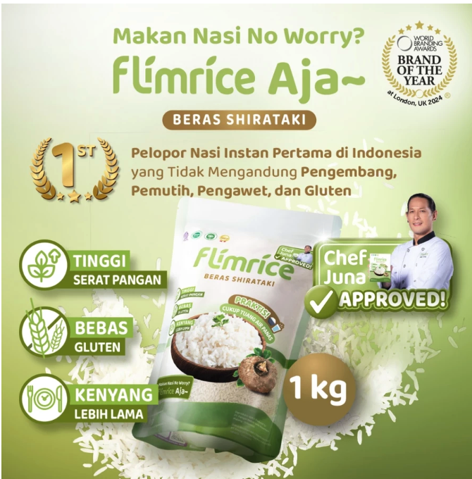 Anugrah Inovasi Makmur Indonesia Flimrice Beras Shirataki