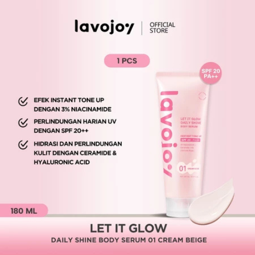 Let It Glow Daily Shine Body Serum SPF 50 PA++++ 5