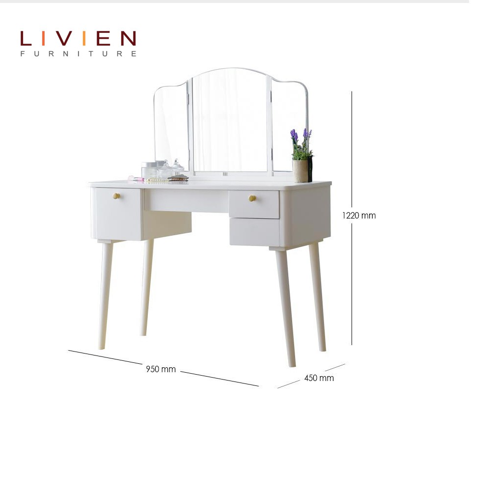 LIVIEN Meja Rias Victoria