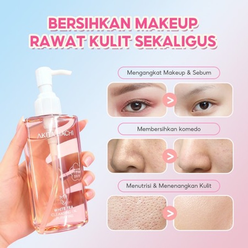 Akita Hachi White Tea Cleansing Oil Purifying 5