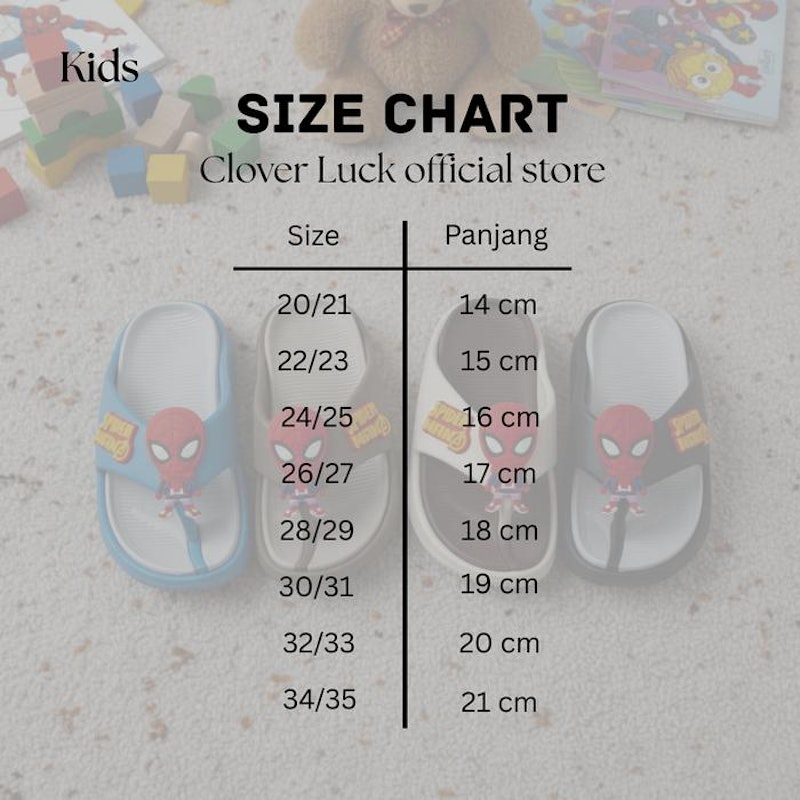 Clover Luck Sandal Selop Apel Bunyi Cit Cit Anak Perempuan 5