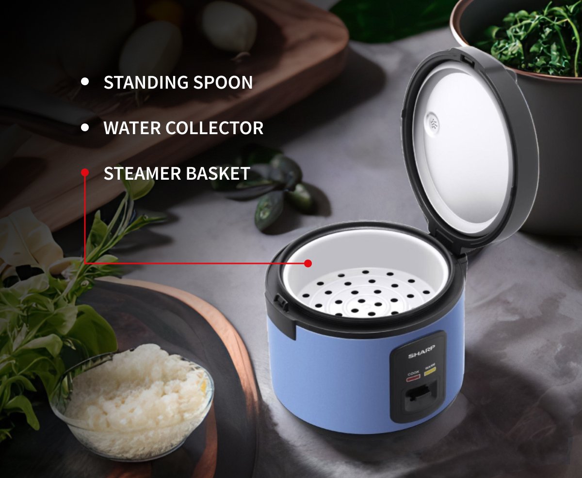 1,8 Liters Rice Cooker 4