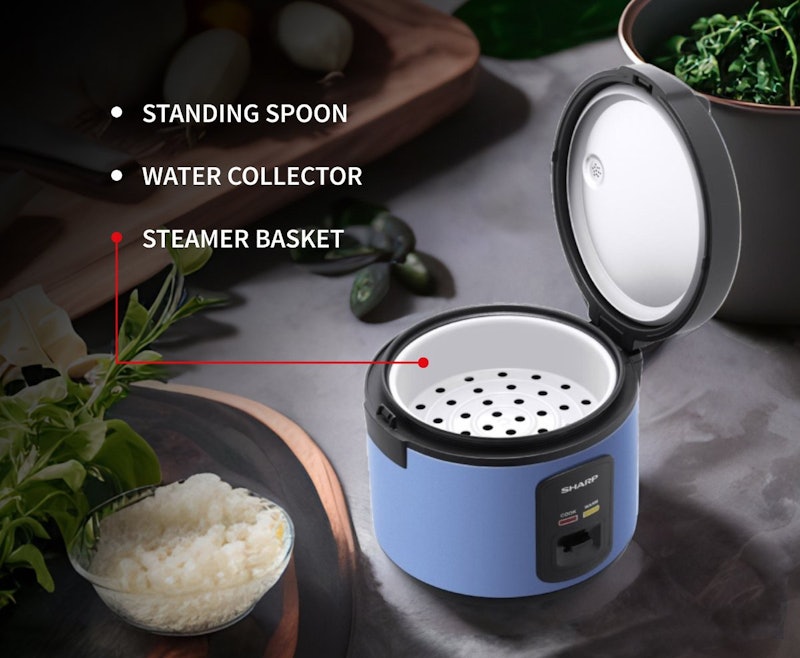 1,8 Liters Rice Cooker 4