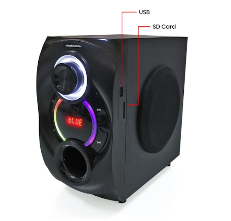 Simbadda® 2.1 Multimedia Speaker 5