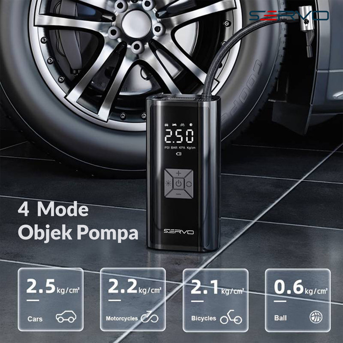  Servo Road Electric Tire Pump V2 CQB-9620