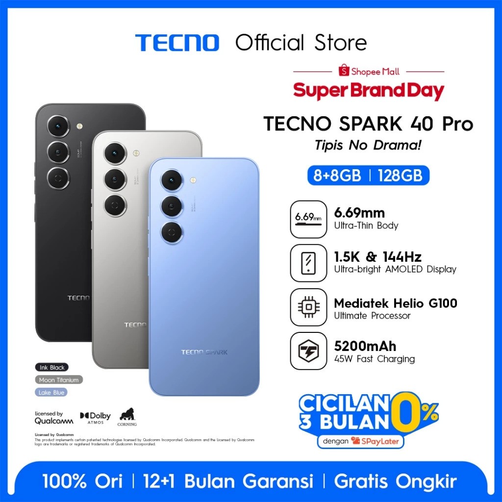 Transsion Holdings TECNO SPARK 40 Pro