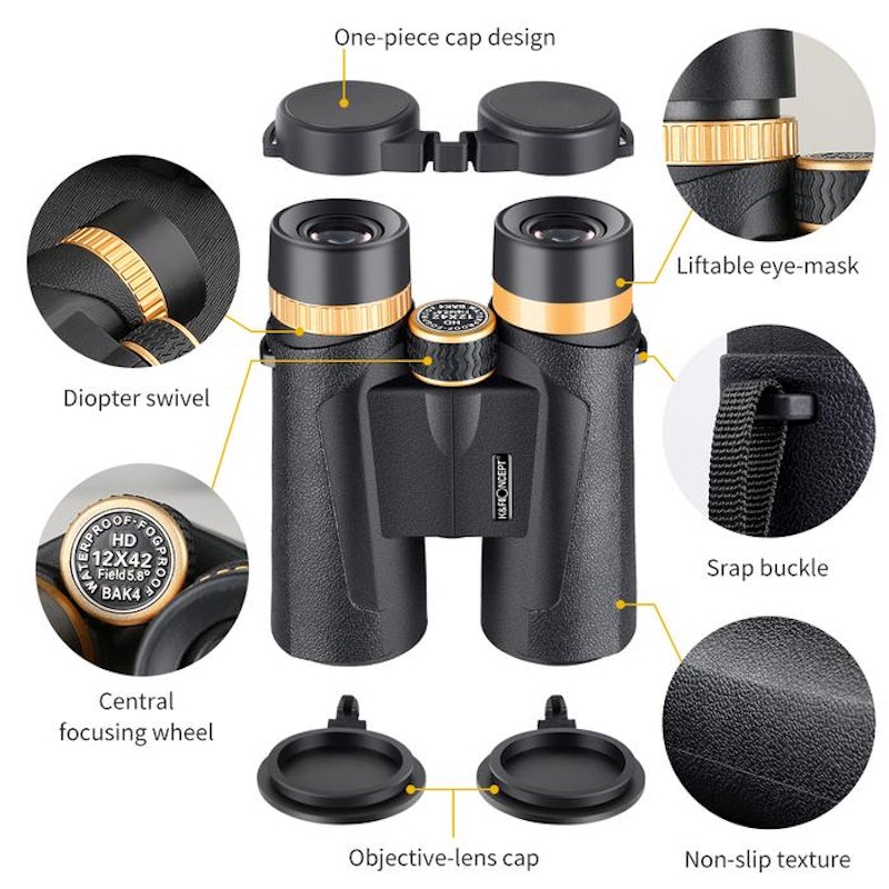 K&F Concept Binoculars HY1242 12x42 5