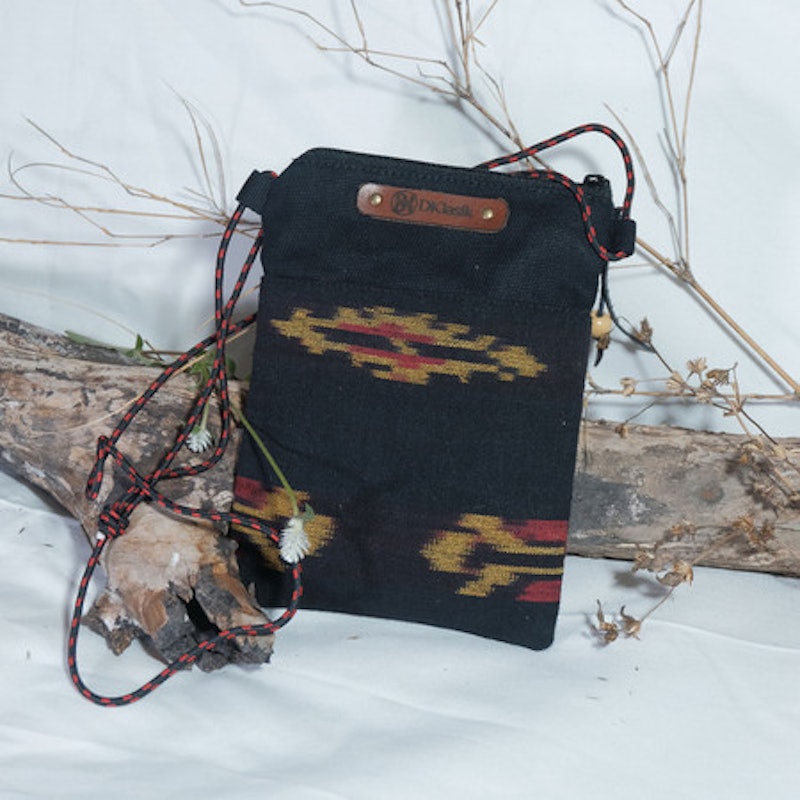 DKLASIK Tas Selempang HP Tenun 3