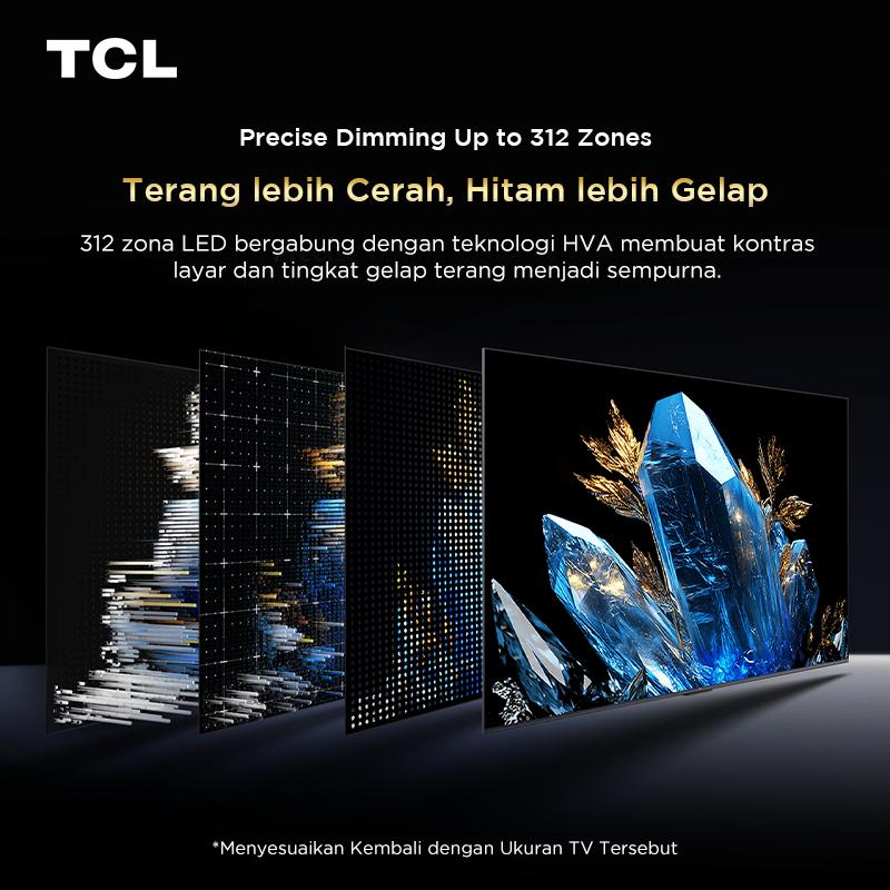 TCL 4K QD-Mini LED TV 50 Inch 4
