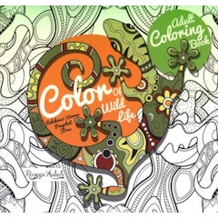Adult Coloring Book: Color of Wild Life