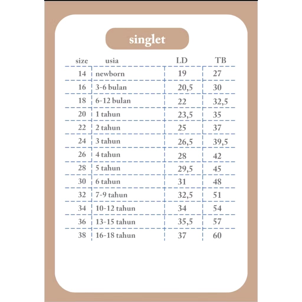  Nagatomi Baby Wear Singlet Bayi Putih Polos