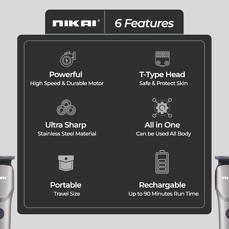 NIKAI Complete Hair Clipper 5