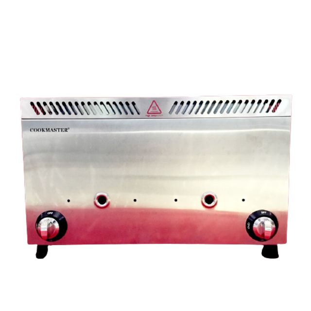 Platform Egg Sausage Machine 12 Tube Gas ｜ CMDCR12