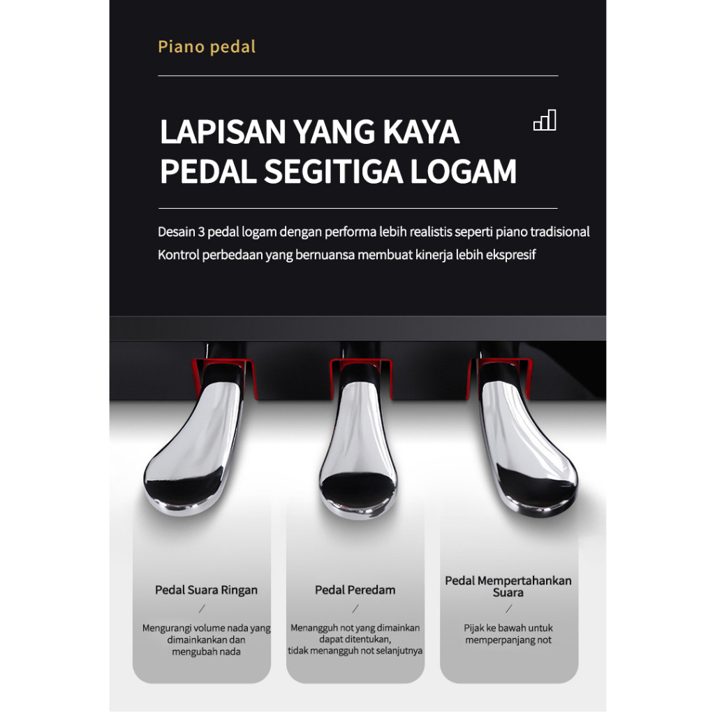  Benston Music Piano Elektrik W