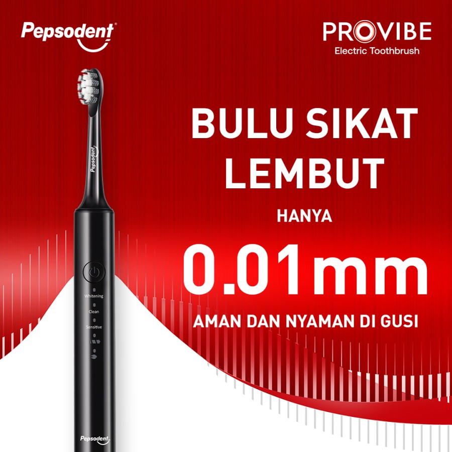 Unilever Indonesia Pepsodent ProVibe Sikat Gigi Elektrik