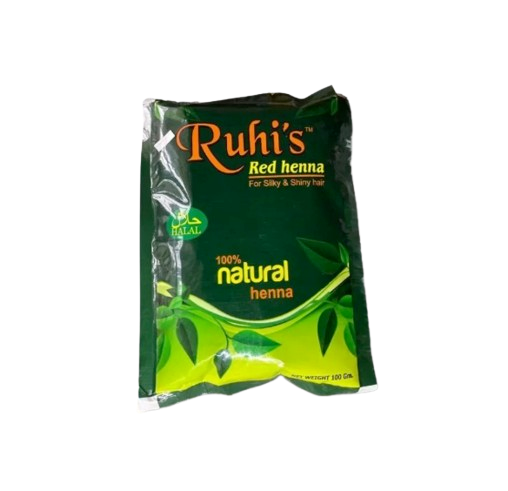 Ganga Prasad Puneet Kumar Ruhi's Red Henna for Silky & Shiny Hair