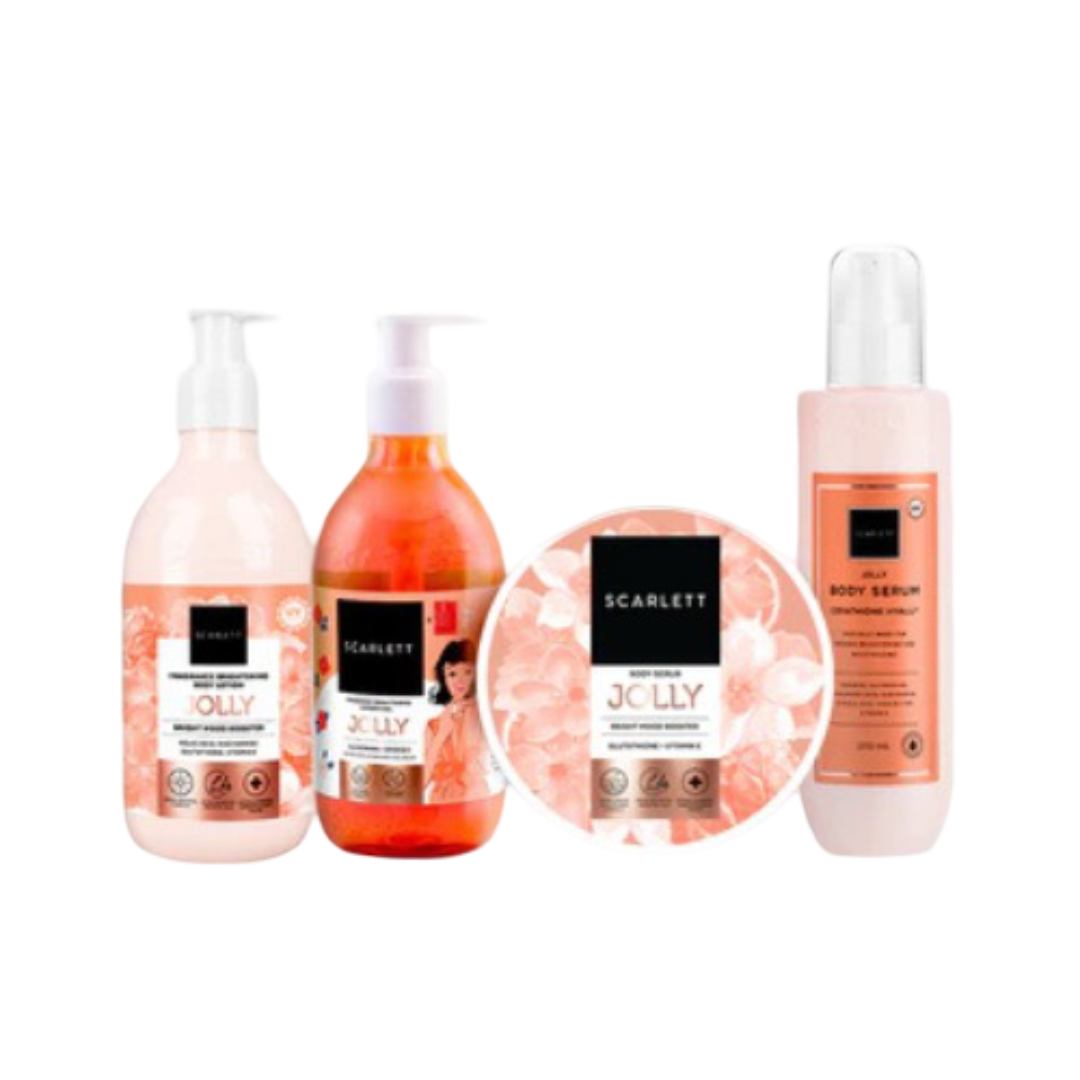 Scarlett Whitening ｜ 4in1 Bodycare Daily Routine Jolly Booster